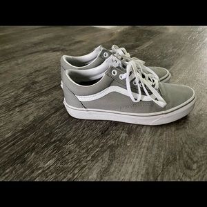 Grey Vans Old Skool shoes